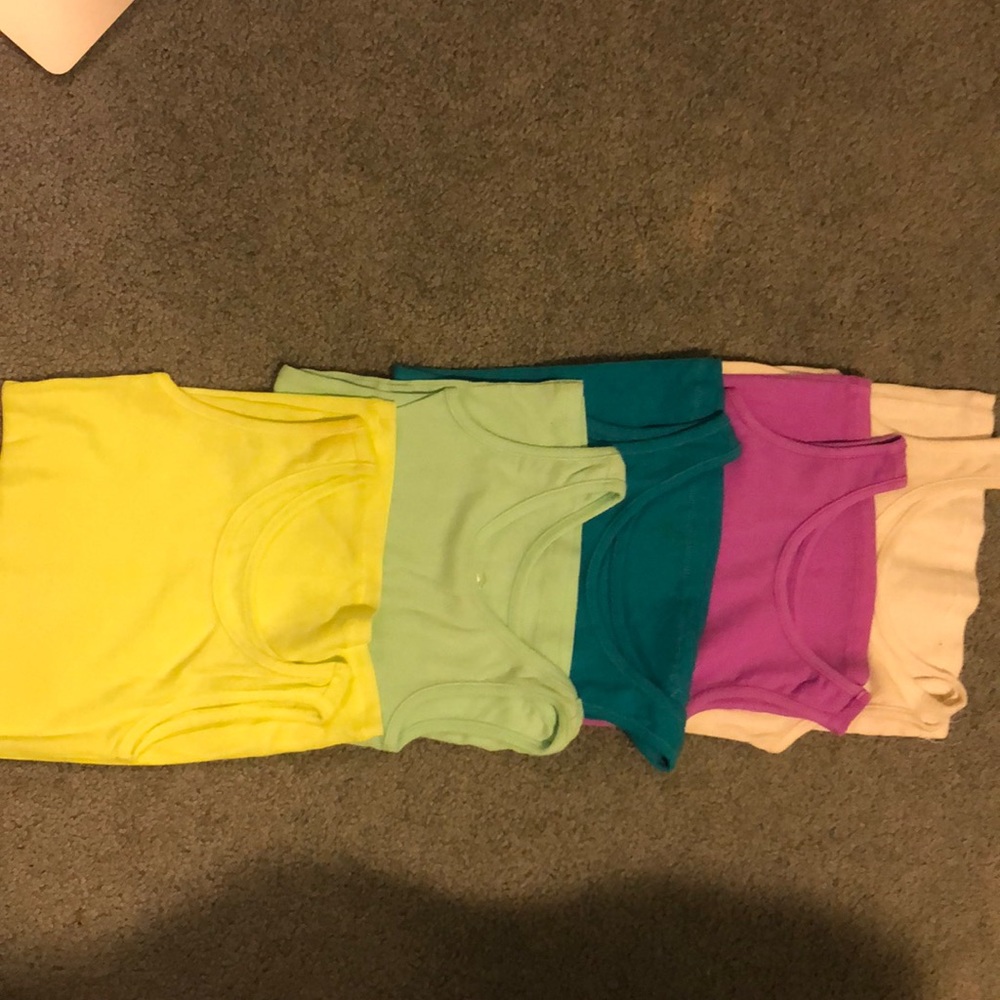 Justice 5-pack tank tops